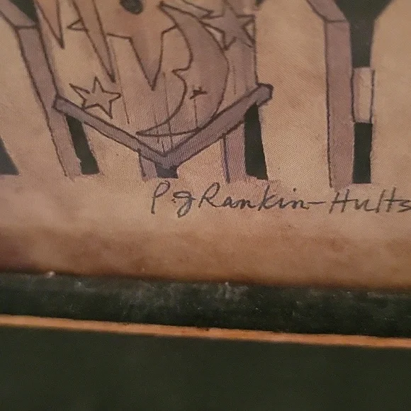 P J Rankin-Hults Angel Print